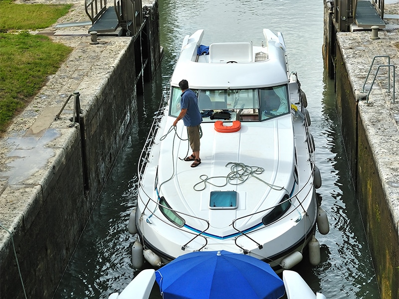 permis bateau option eaux intérieures Morbihan
